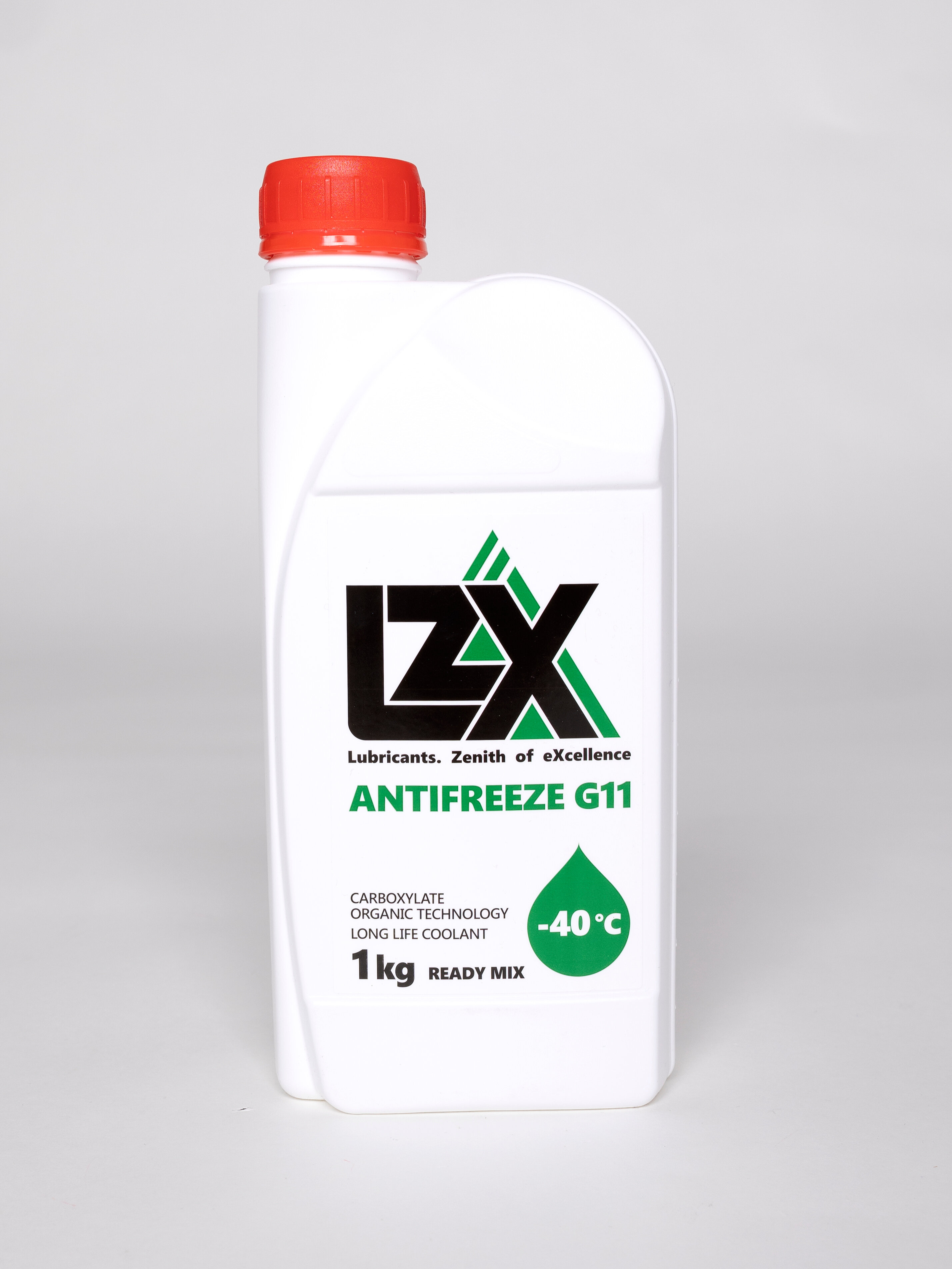 Антифриз LZX G-11 ОЖ-40 (-40°C) зелёный 1 кг