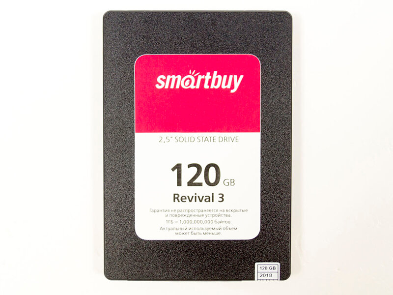 Твердотельный накопитель SmartBuy Revival 3 120 ГБ SATA SB120GB-RVVL3-25SAT3