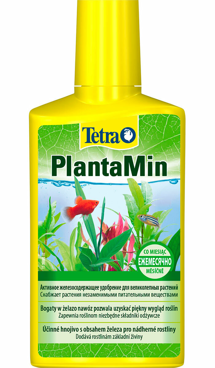 TETRA PLANTAMIN - Тетра удобрение для обильного роста водных растений (250 мл х 2 шт)