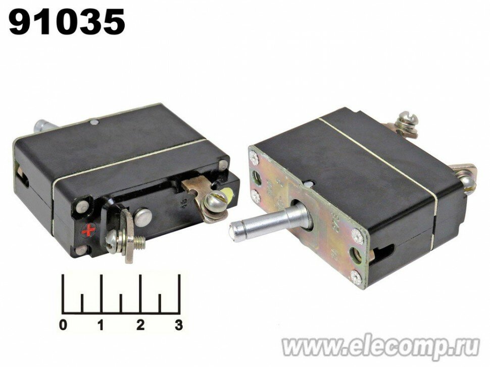 Автоматический выключатель 27V 2A 1-полюсный АЗС-2