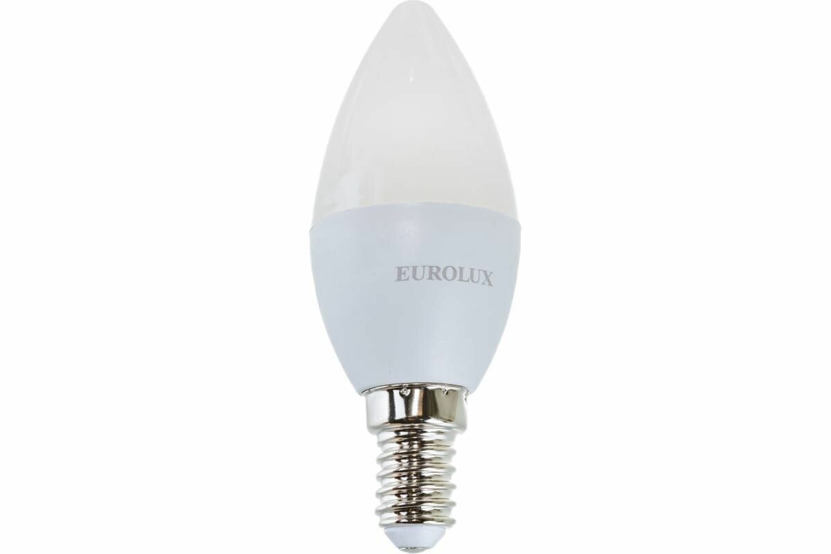 Светодиодная лампа Eurolux LL-E-C37 E14/свеча, 5Вт - фотография № 2