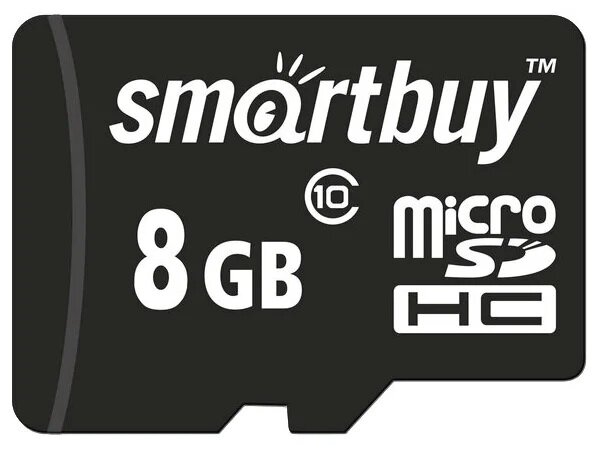 Карта памяти SmartBuy Classic Series microSDHC 8 ГБ Class 10