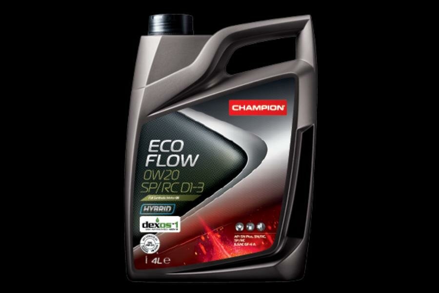 Синтетическое моторное масло CHAMPION ECO FLOW 0W20 FE