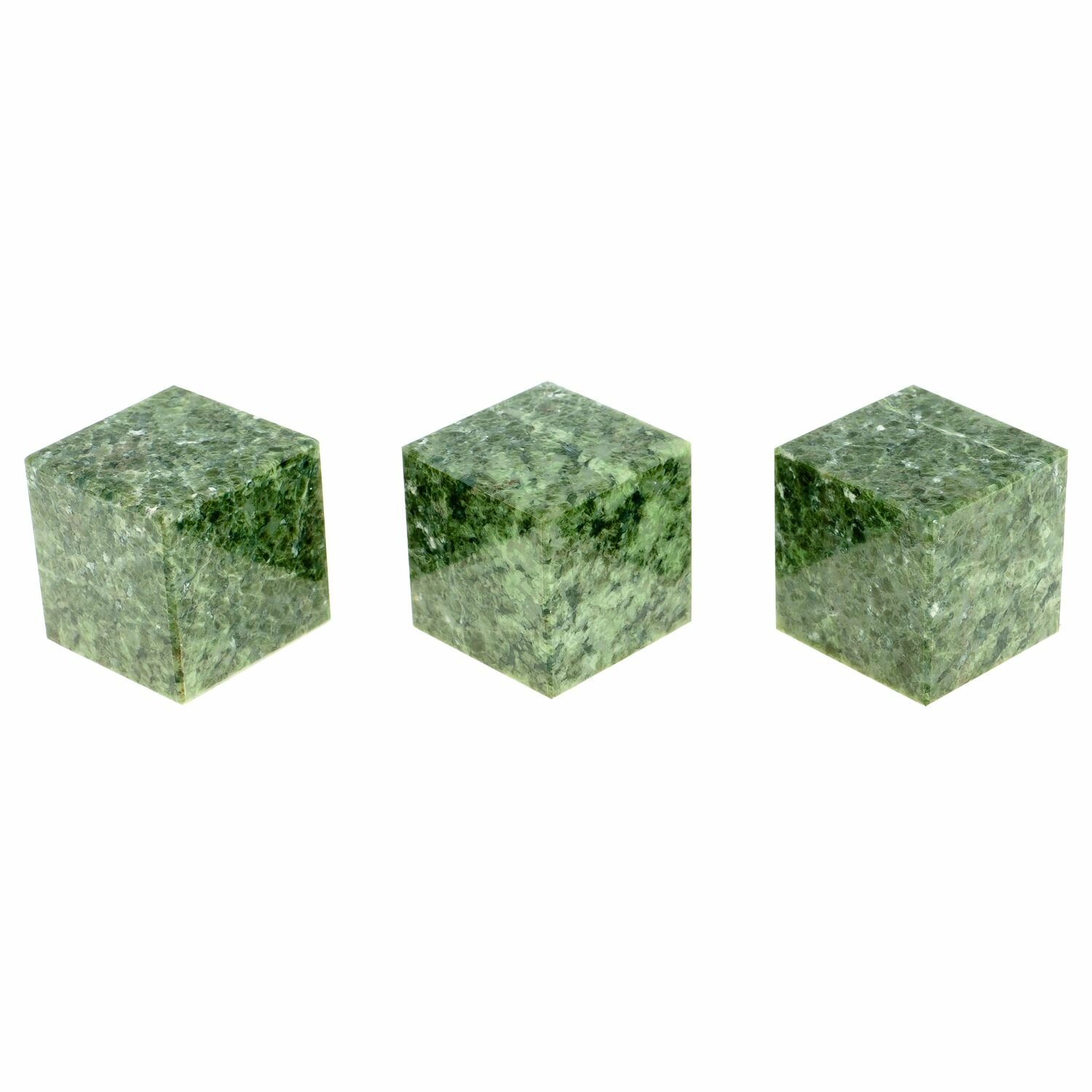 Кубик камень жадеит 22 мм 123389 - фотография № 2