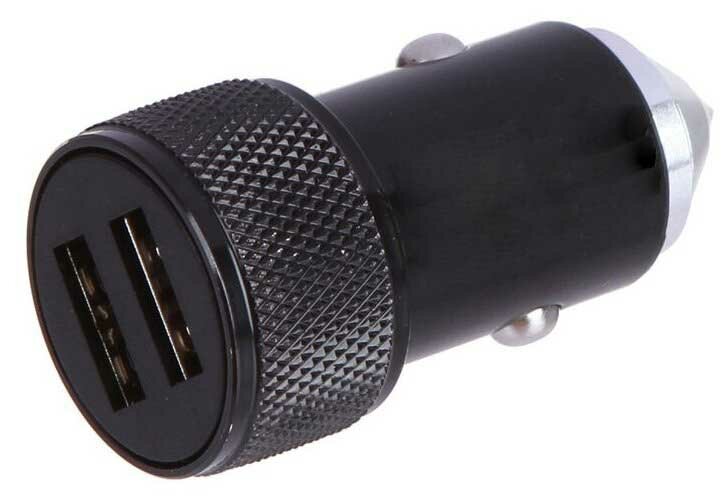 Автомобильное зарядное устройство Wiiix UCC-4-2-02-96 2.4A черный