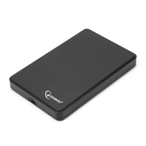 Внешний корпус 2.5" Gembird EE2-U2S-40P, черный, USB 2.0, SATA, пластик Gembird {100}