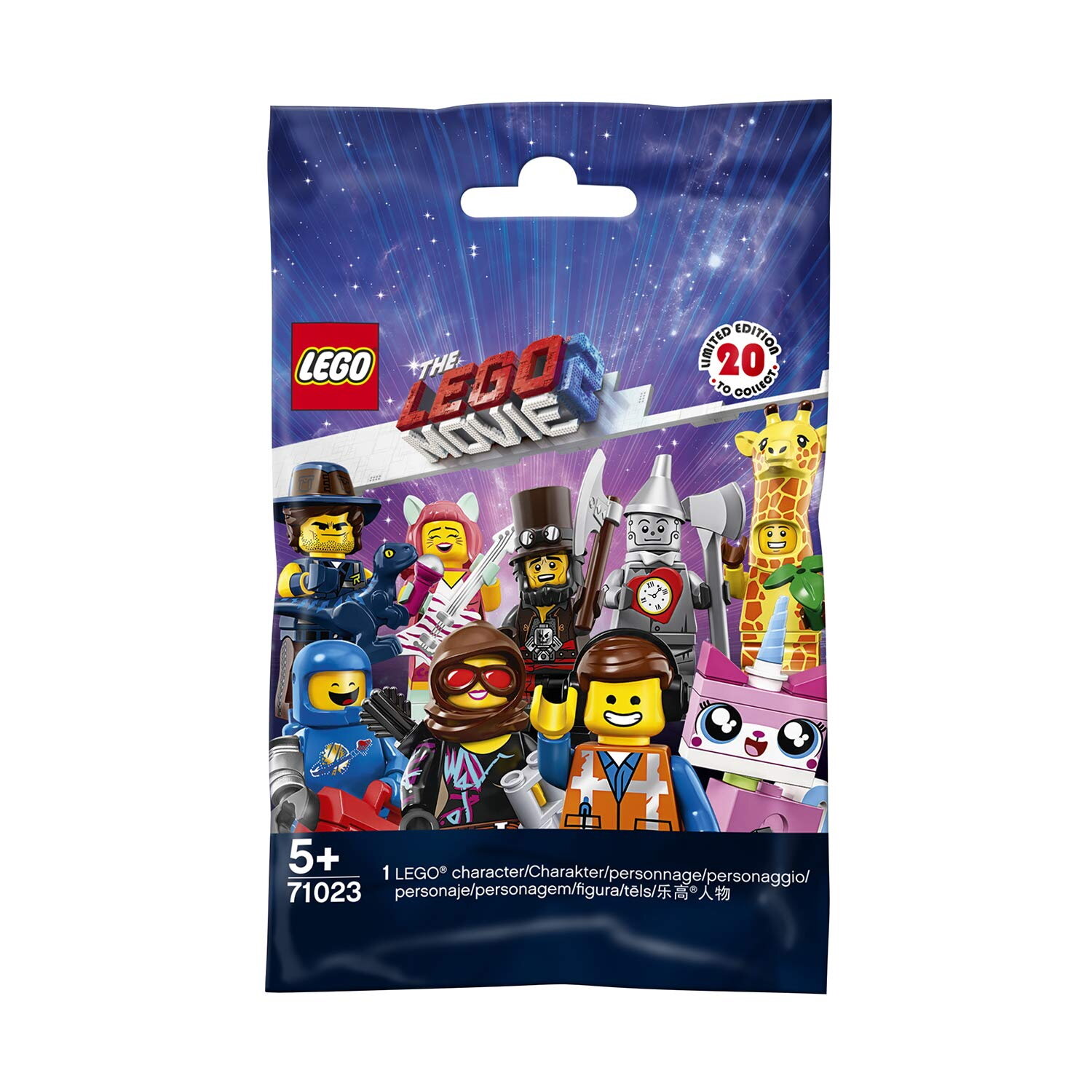 Lego Минифигурка LEGO Minifigures 71023 Movie 2 1шт