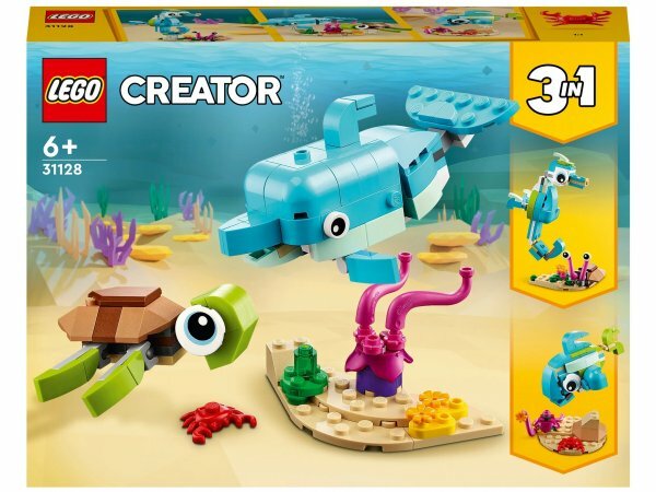 Конструктор LEGO Creator 31128 Дельфин и черепаха