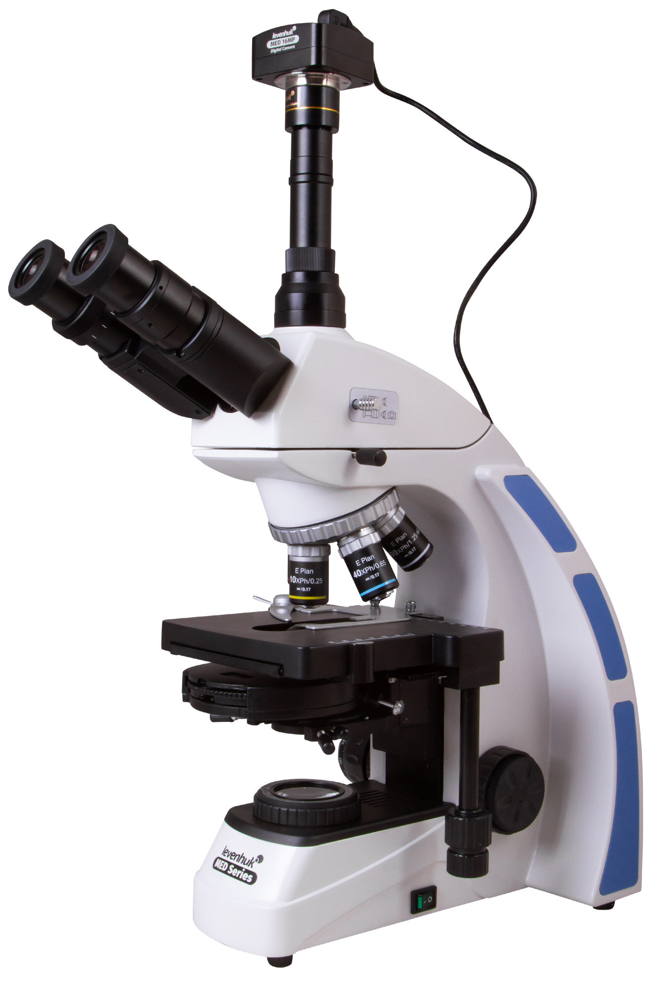 Микроскоп Levenhuk MED D45T, тринокулярный
