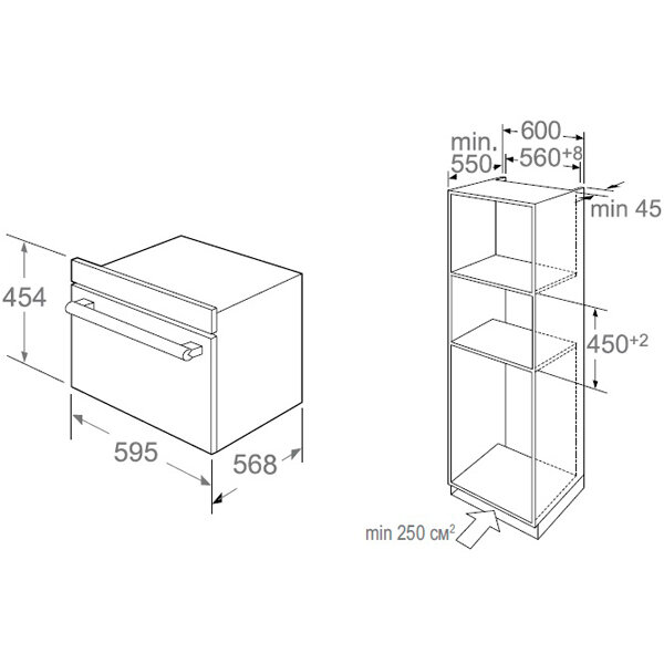 Компактный духовой шкаф Midea AF944EZ8-SS - фотография № 6