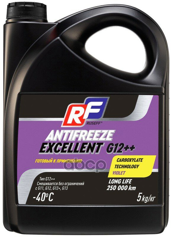 Антифриз Antifreeze Excellent G12++ (5кг) RUSEFF арт. 17362N