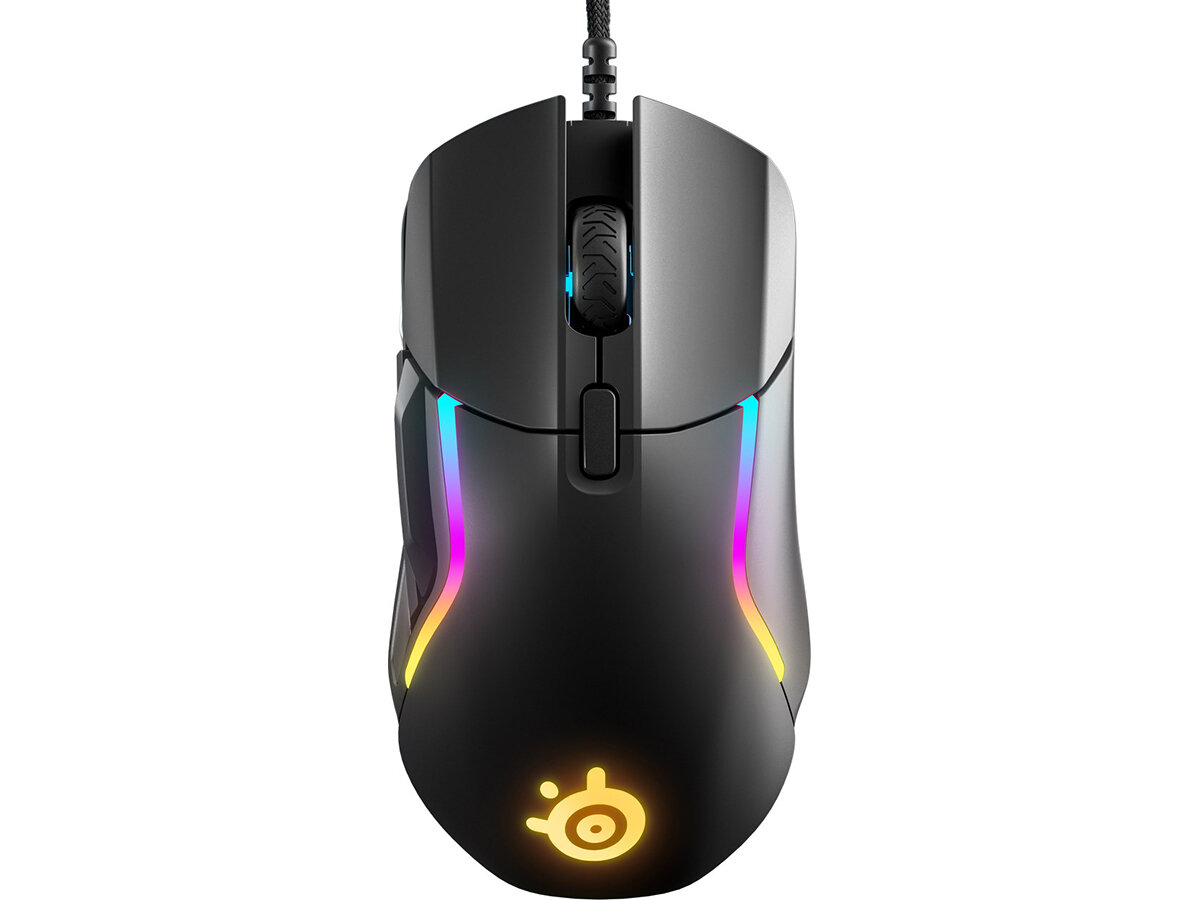 Мышь проводная Steelseries Rival 5, 18000dpi, Черный 62551