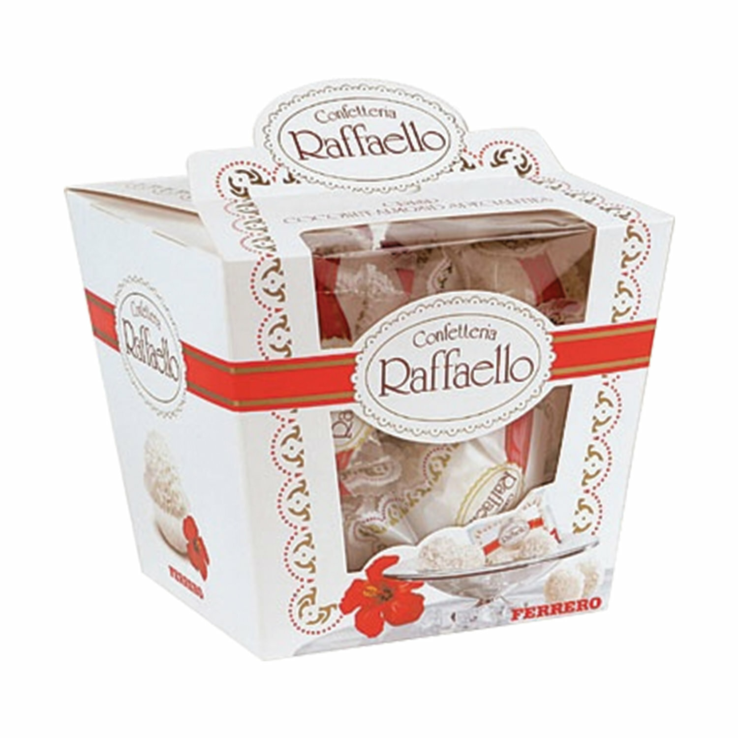 Конфеты RAFFAELLO, с миндальным орехом, 150 г, подарочная упаковка - фотография № 2