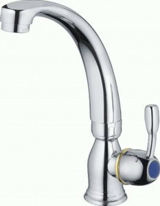 CRON Смеситель для кухни (Zn), хром, (2 шт в уп., цена за 1 шт.), CN4196