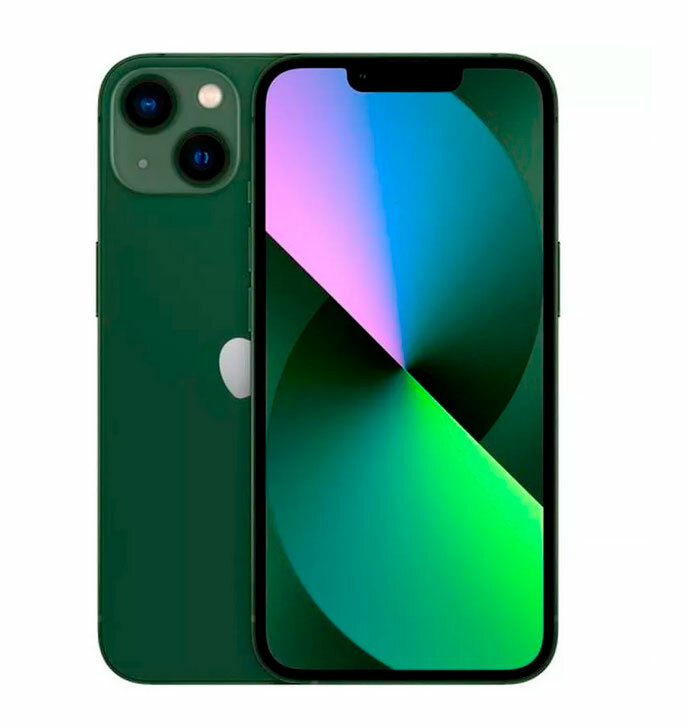 Apple iPhone 13 256 ГБ зеленого цвета