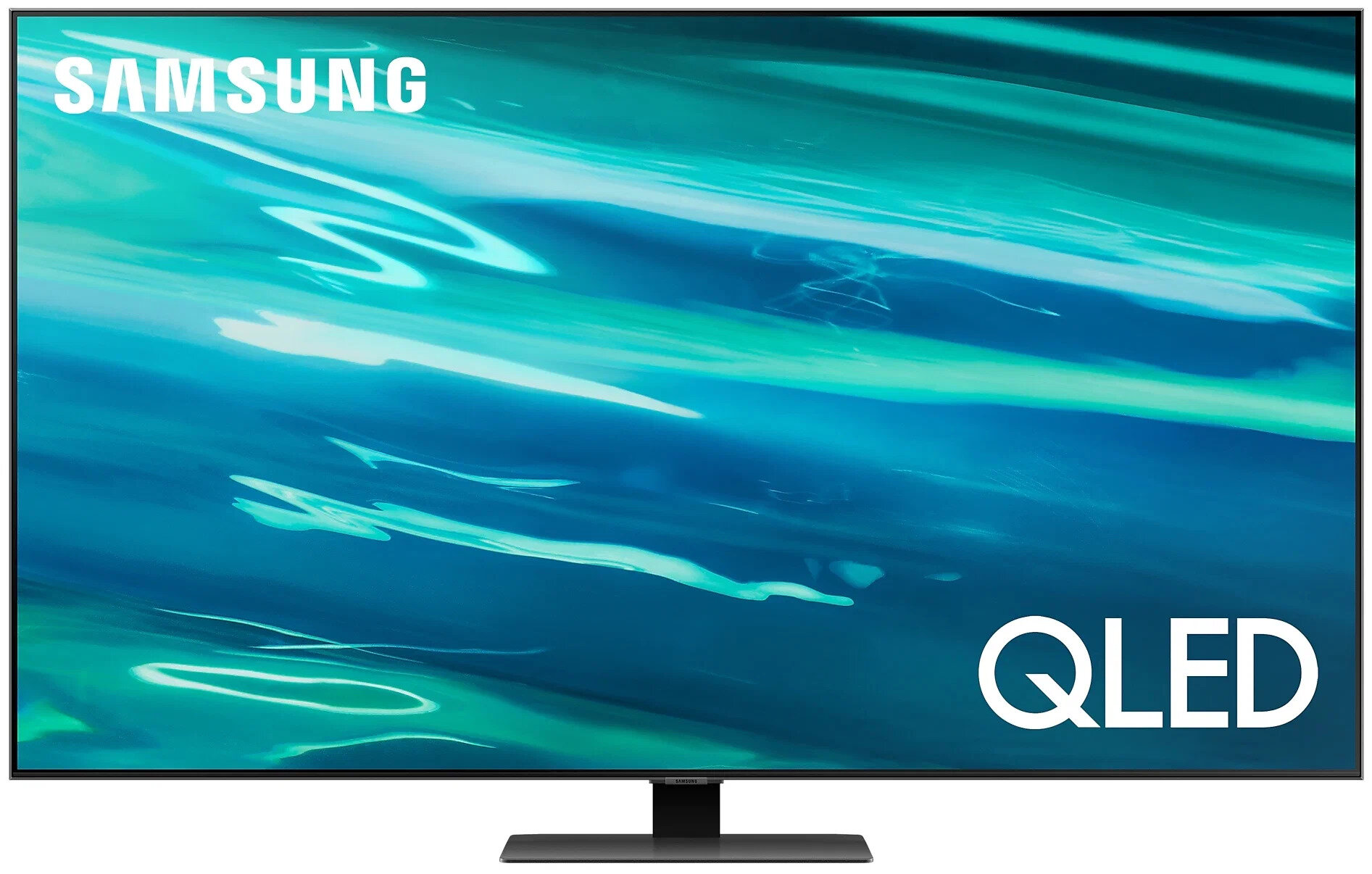 65" Телевизор Samsung QE65Q80AAUX 2021 QLED, HDR, черный