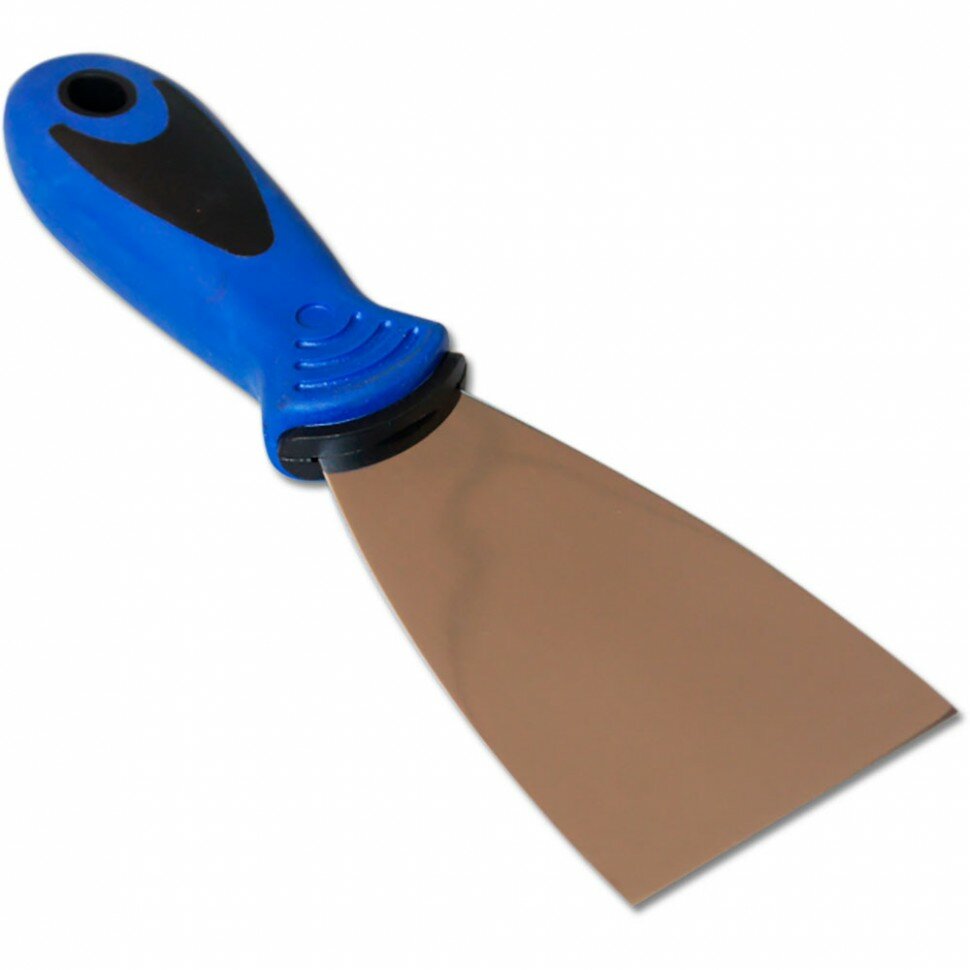 фото Шпатель фасадный из нержавеющей стали 60мм двухкомпонентной ручкой