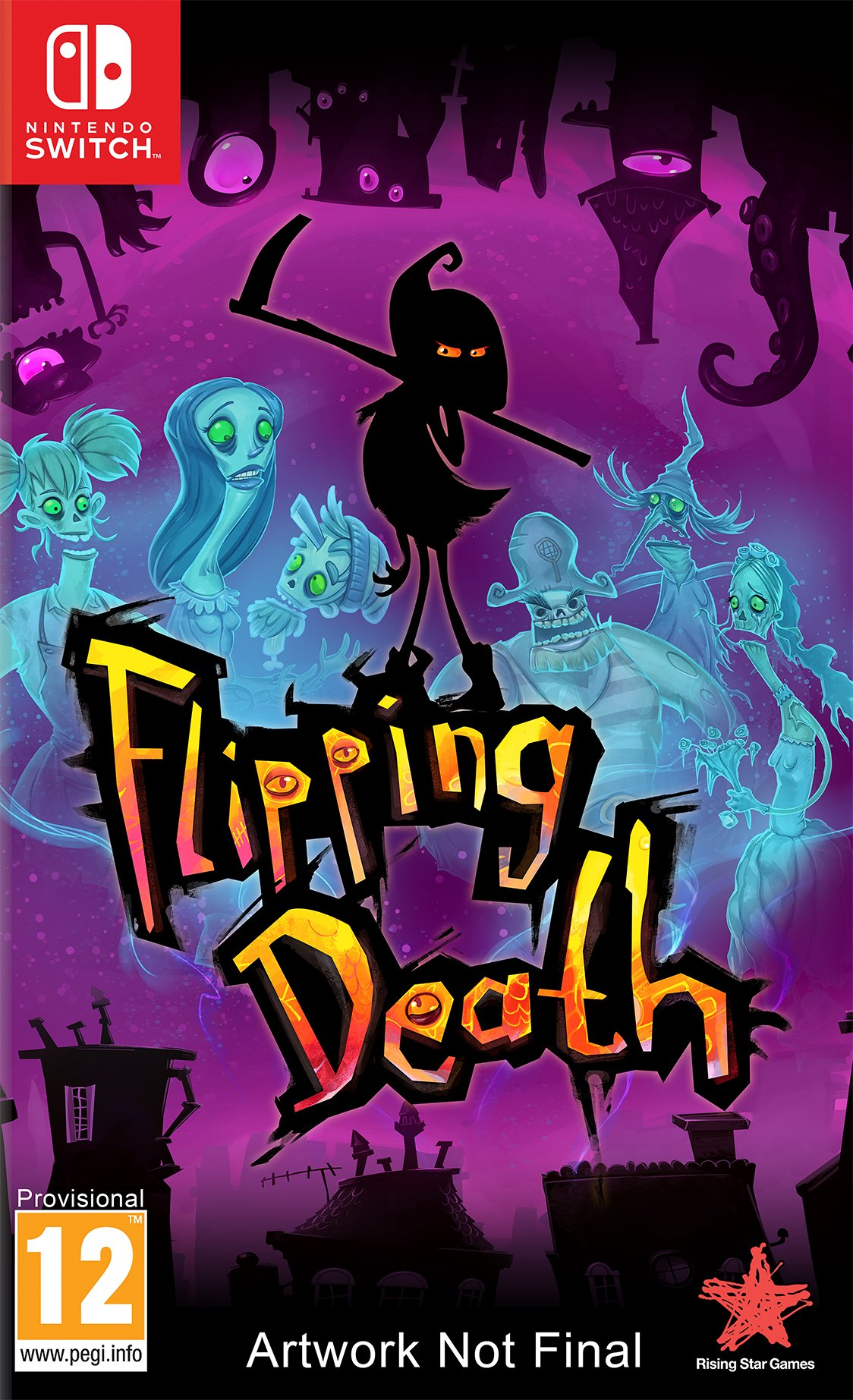 Игра Flipping Death для Nintendo Switch - Цифровая версия (EU)