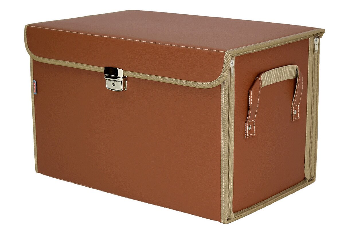 Органайзер в багажник "Премьер" (размер L). Цвет: светло-коричневый.