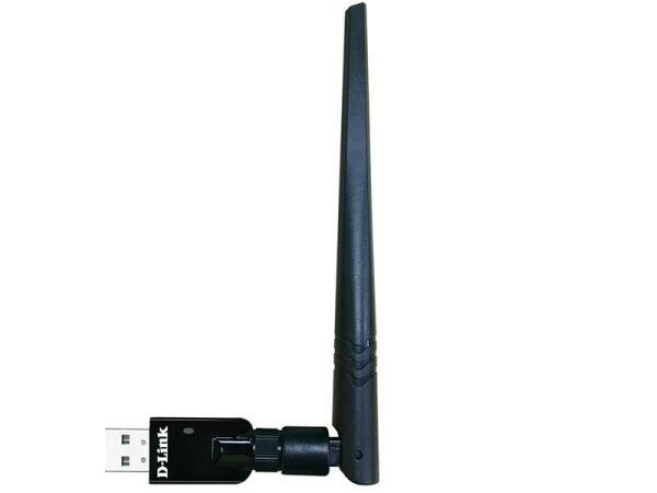 D-Link D-LinkDWA-172/RU/B1A Беспроводной двухдиапазонный USB-адаптер AC600 с поддержкой MU-MIMO и съемной антенной