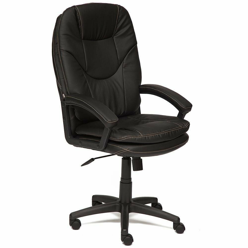 Кресло TetChair COMFORT LT кож/зам, черный, 36-6