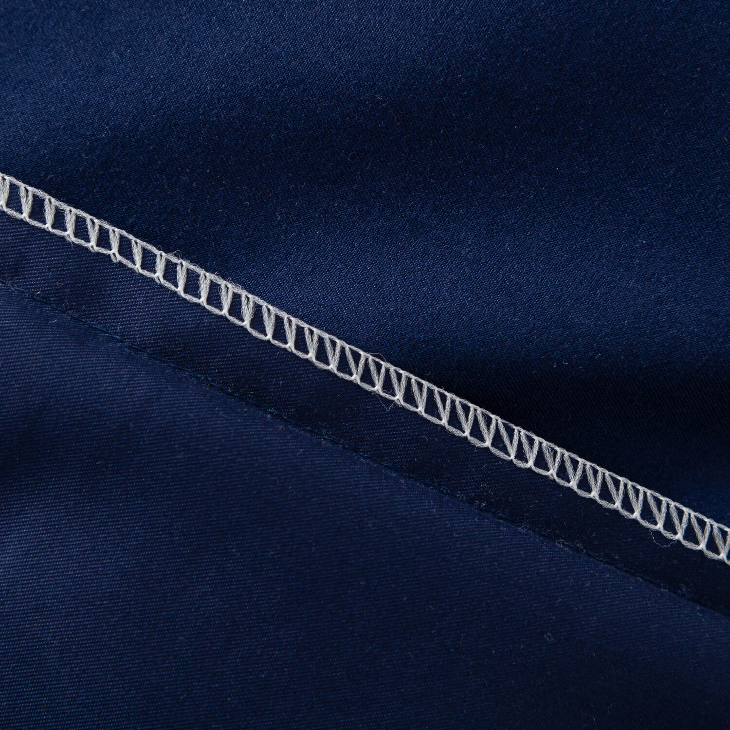 Комплект постельного белья Однотонный Сатин Вышивка CH021 Евро 4 наволочки - фотография № 12