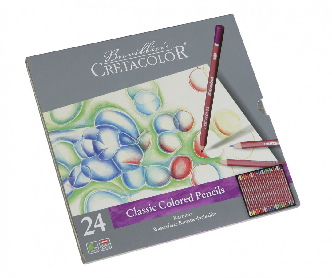Cretacolor Набор цветных карандашей "Classic Colored Pencils" 24 цв.