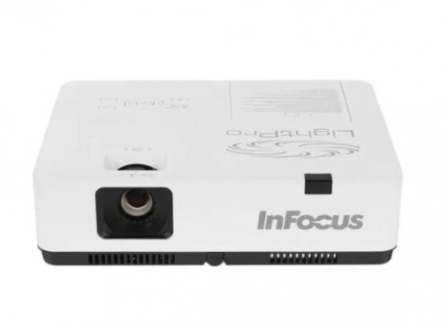 Проектор Infocus [IN1049] 3LCD, 5000 lm, WUXGA, 1.37~1.65:1, 50000:1, 16W, 2хHDMI 1.4b, VGA in, CompositeIN, 3,5 mm audio IN, RCAx2 IN, USB-A, VGA out, 3,5 audio OUT, RS232, Mini USB B serv, RJ45, PJLink,3,3 кг