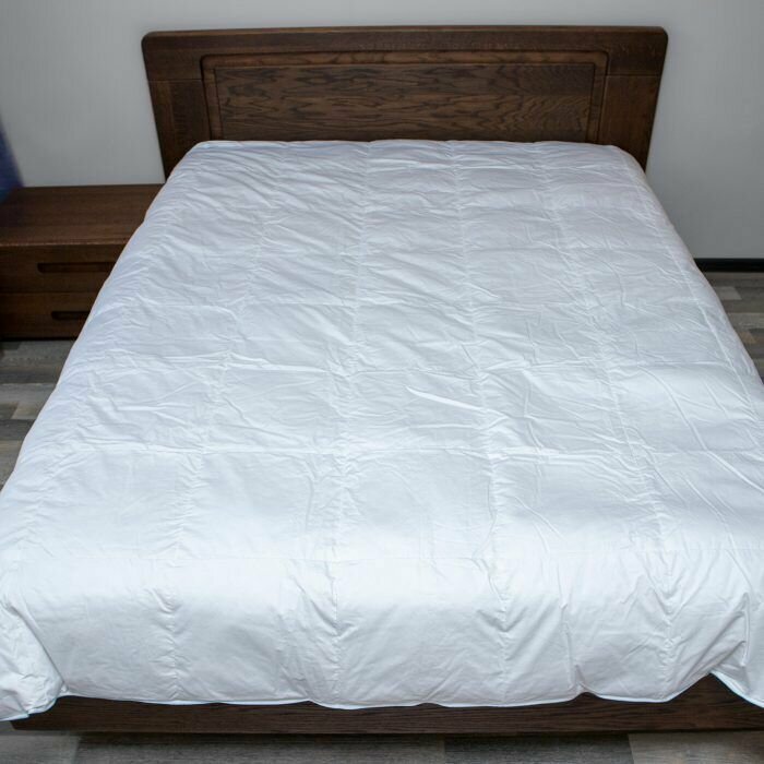 Одеяло "Северное сияние",140х205, 100% гусиный пух, кассетное, всесезонное - фотография № 4