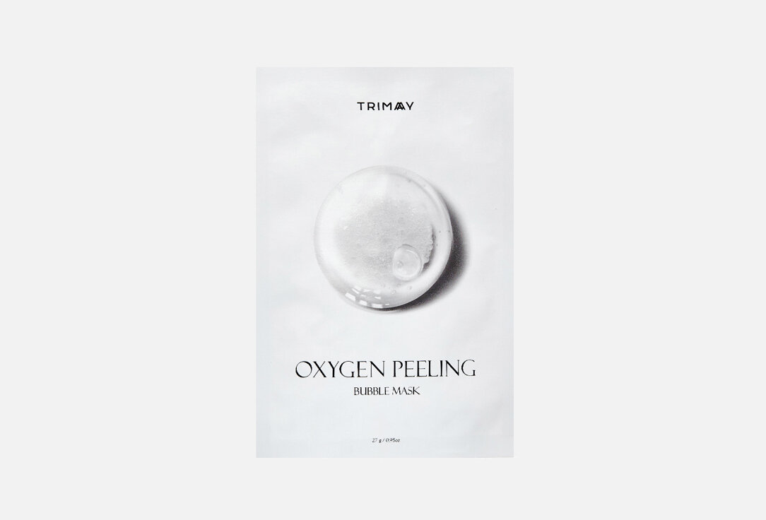 Кислородная пилинг-маска Trimay Oxygen Peeling Bubble Mask / кол-во 1 шт