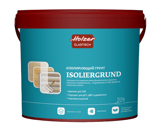 Holzer Isoliergrund Грунт изолирующий (белый, 3 кг)