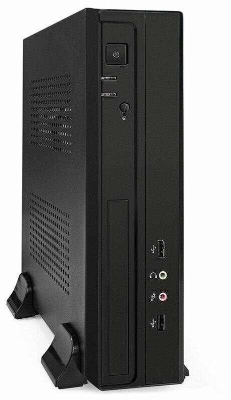 Корпус для компьютера ExeGate FL-101-F200S (EX288874RUS) black