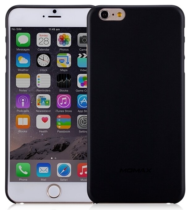 Чехол Momax Membrane 0.3 mm для iPhone 6/6s Черный