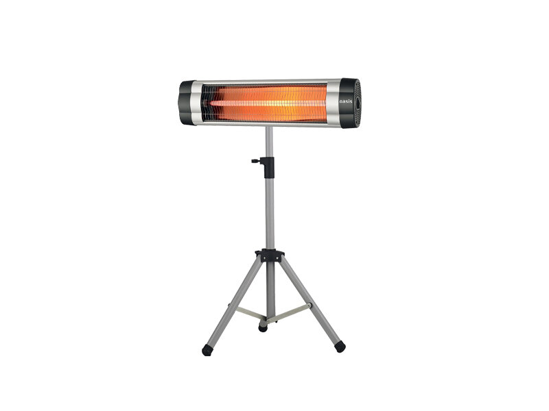 Инфракрасный галогеновый обогреватель OASIS IN-30, 3000 ВТ, (штатив В комплекте)