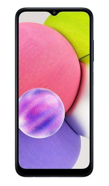 Смартфон Samsung Galaxy A03s Blue (SM-A037FZBDSKZ) 32Gb