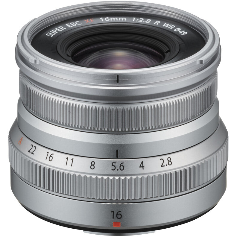 Fujifilm XF16mm F2.8 R WR Silver