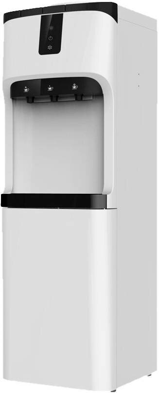 Кулер Vatten V02WKB напольный компрессорный белый/черный (ут-00000604) - фотография № 1