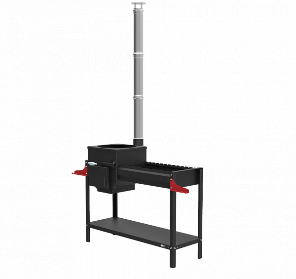Печь-мангал Искандер 400 Стандарт - фотография № 2