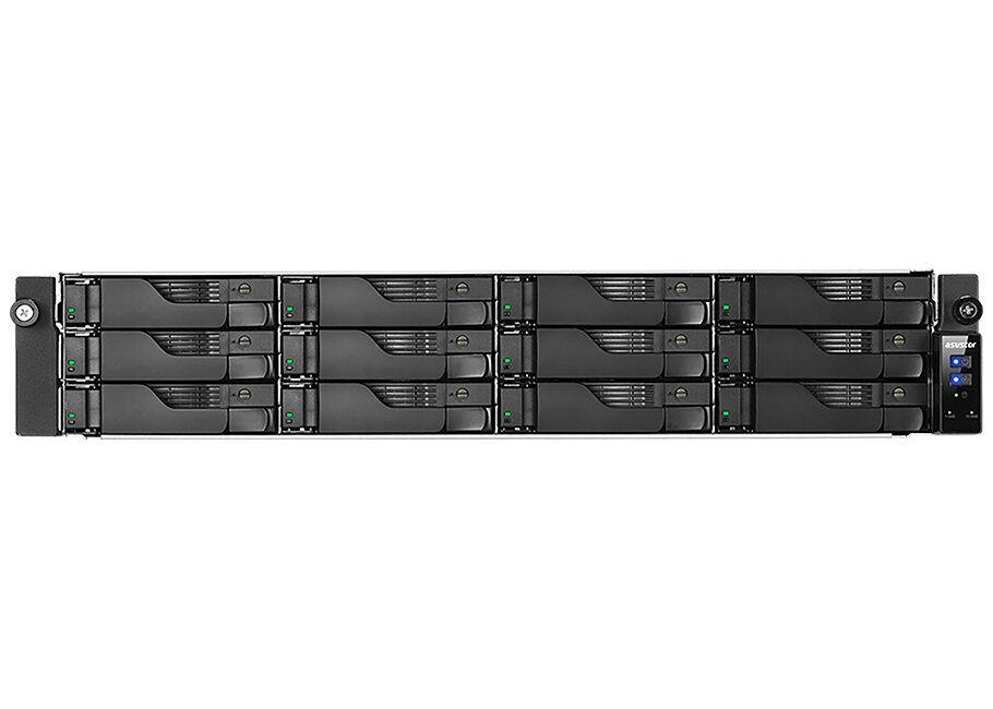 Сетевое хранилище Asustor Lockerstor AS6512RD 90IX01M0-BW3S00 стоечный (2U) 12шт. 2.5",3.5" SATA III 264TB RAID 0,RAID 1,RAID 10,RAID 5,RAID 6,Single disk 8 GB DDR4 Кол-во сетевые интерфейсов 4шт. 1 Gb/s,2.5 Gb/s — фото 4