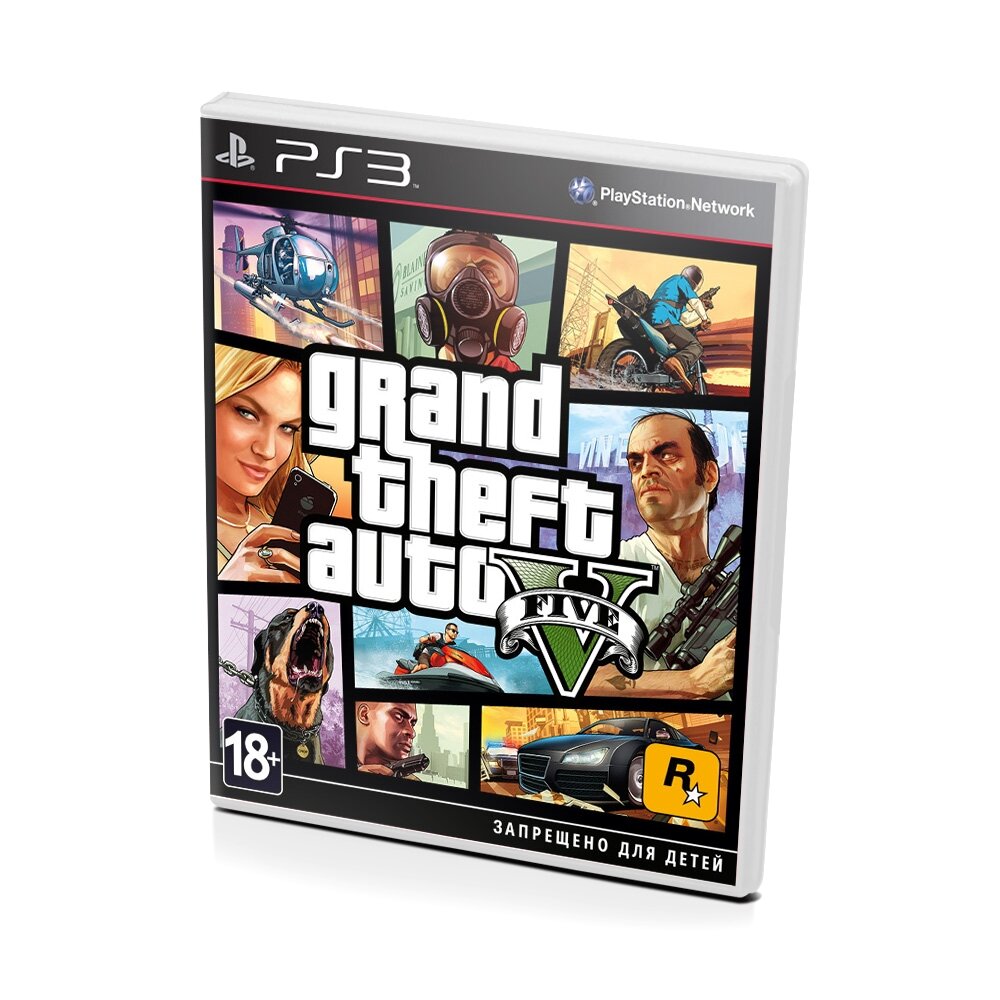 Grand Theft Auto V (GTA 5) (PS3) русские субтитры