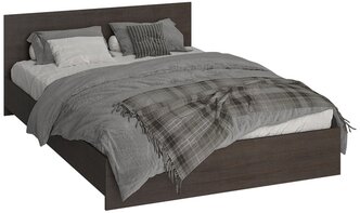 Кровать Интерьер-Центр Ронда с основанием ЛДСП венге 143.5x203.5x70 см