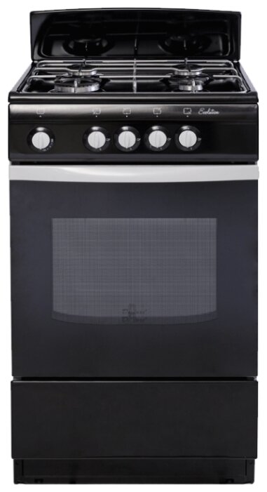 газовая кухонная плита De Luxe 5040.38 гщ черный
