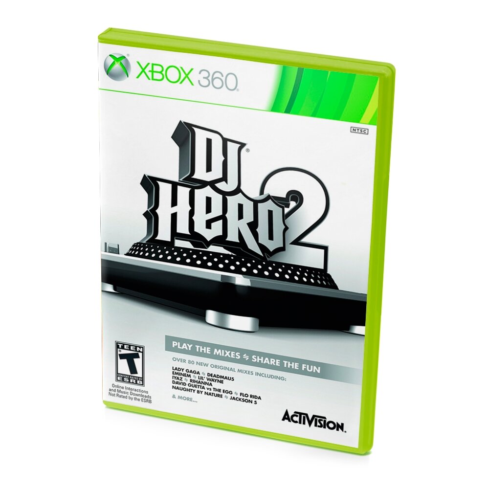 DJ Hero 2 (Xbox 360) английский язык