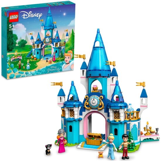 Конструктор LEGO ® Disney Princess™ 43206 Замок Золушки и Прекрасного принца