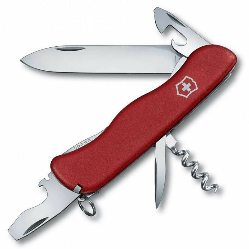 Victorinox швейцарский перочинный нож PICKNICKER 111мм 11 функций красный (0.8353)