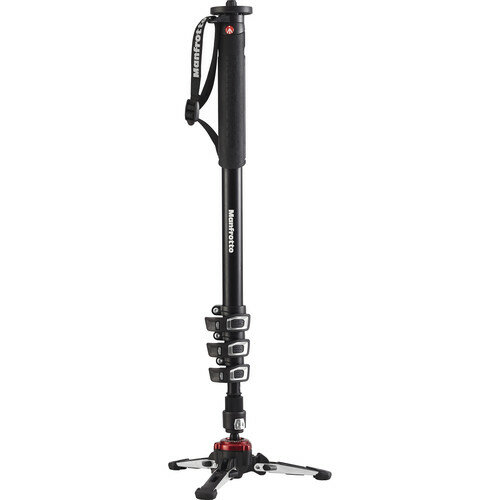 Монопод Manfrotto MVMXPROA4 алюминиевый сплав (без головы) с ножками