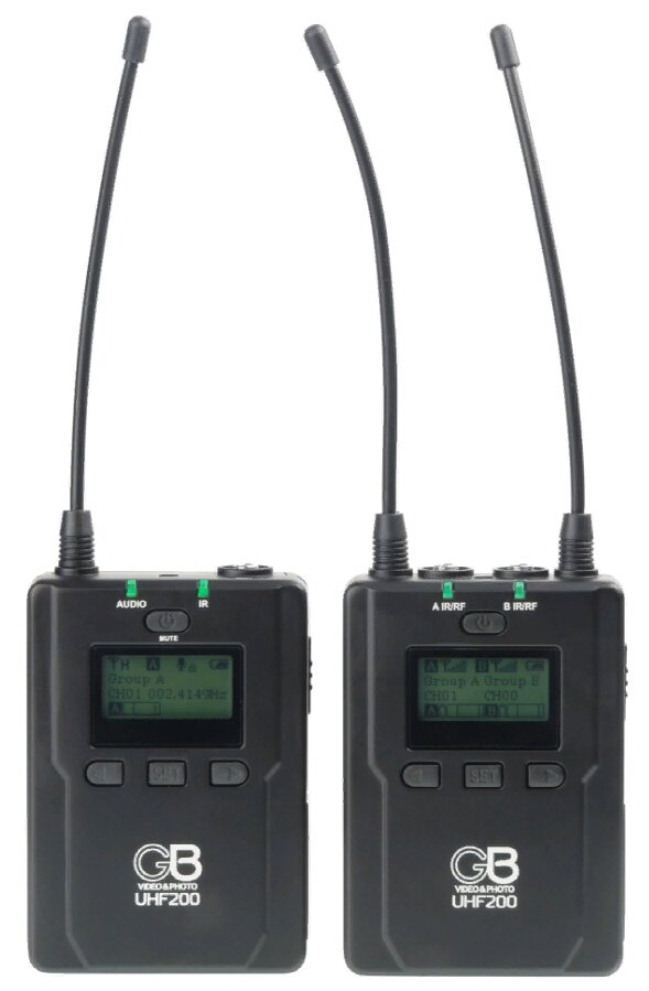 Петличная радиосистема GreenBean RadioSystem UHF200 беспроводная