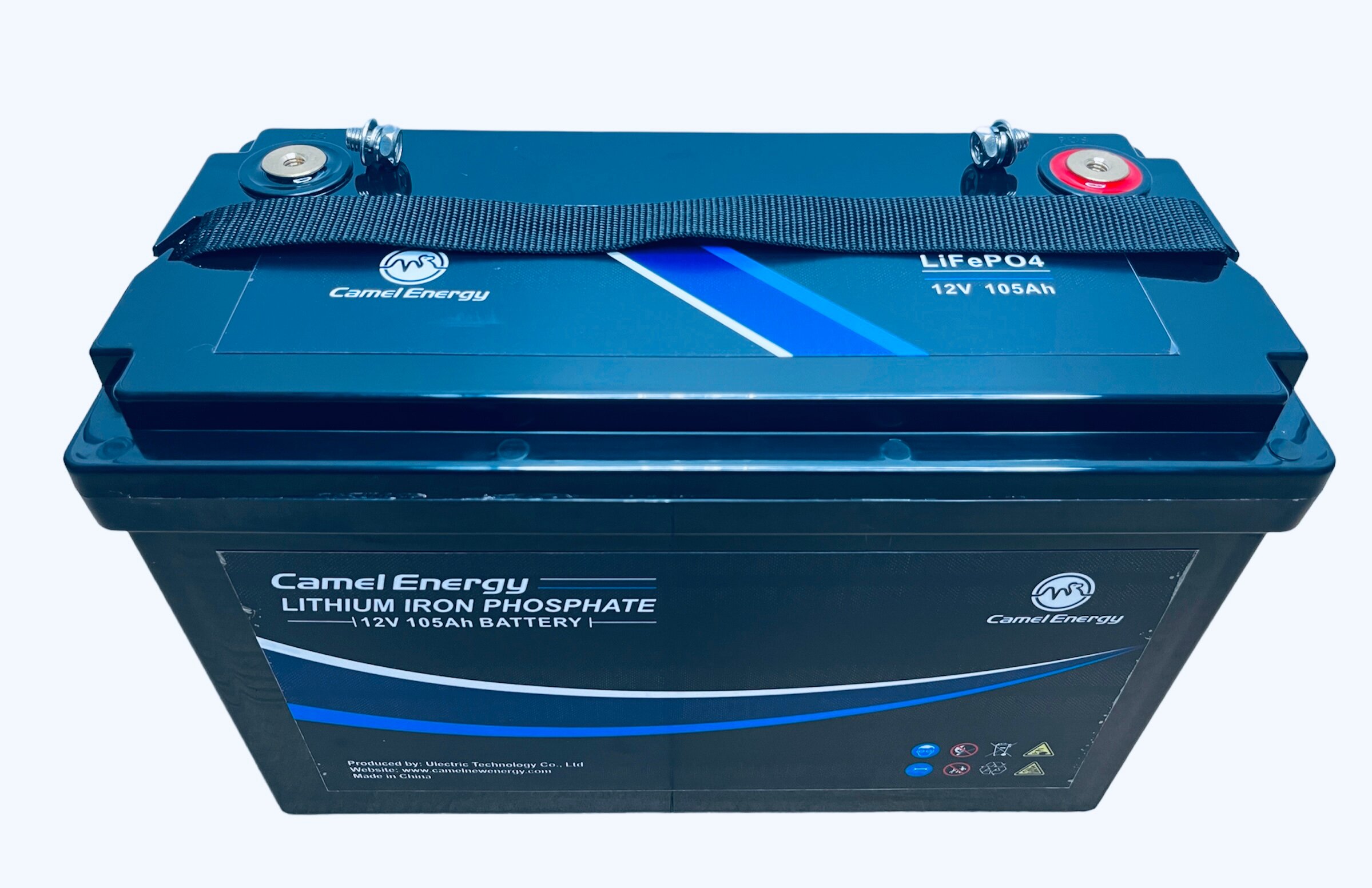 Тяговый LiFePo4 (литий-железно-фосфатный) аккумулятор CAMEL Energy UT-1344A 12В 105Ач