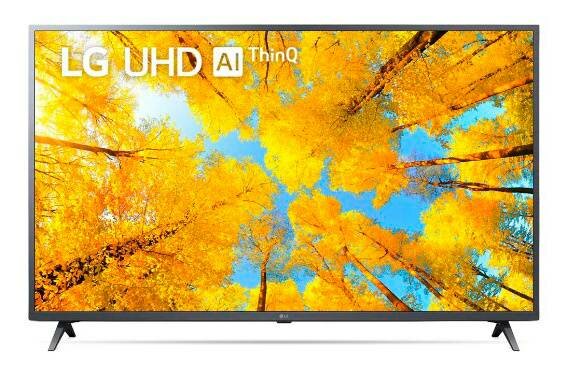 Телевизор LG 65UQ76003LD.ADKG, 65", LED, 4K Ultra HD, металлический серый