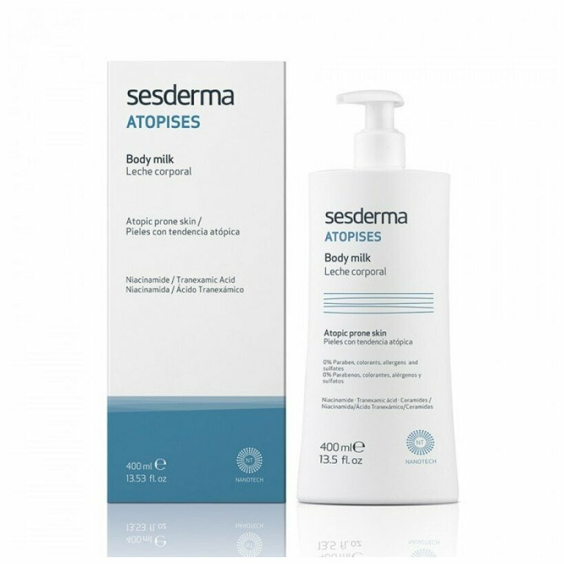 Молочко для тела SESDERMA Atopises 400 мл